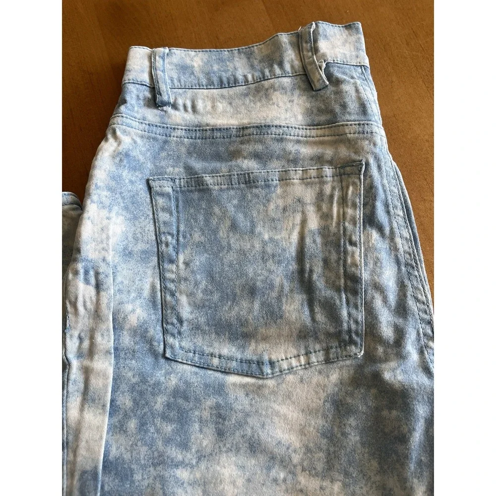 Vintage Guess Acid Wash Denim Vest & Jeans Set Women's Sz M/28 90s Matching Set